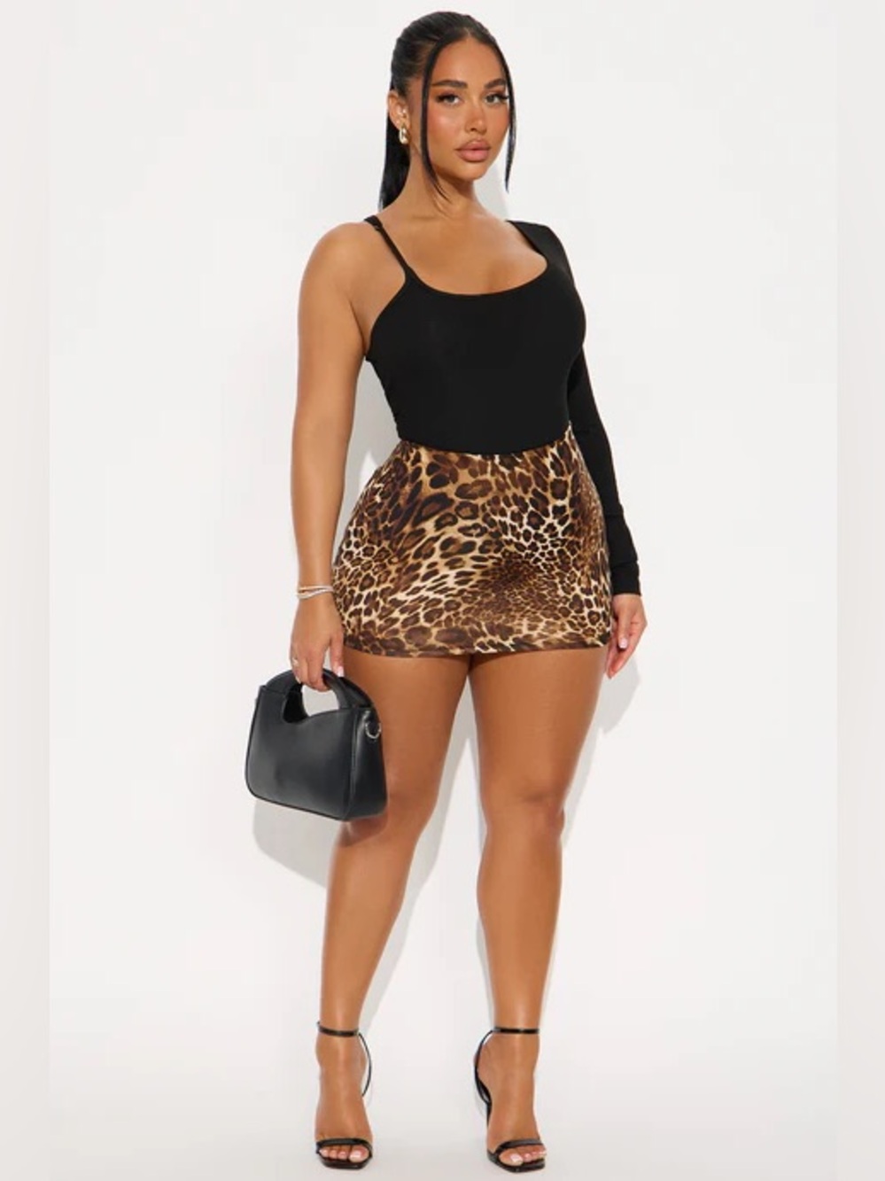 💲 NWT Leopard Print Mini Skirt